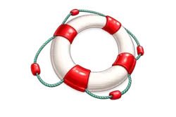 Fishin Frenzy Rettungsring Symbol